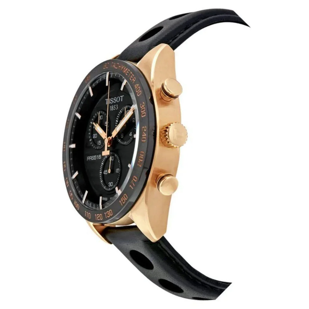 Tissot Men's Gold PRS 516 Watch T100.417.36.051.00